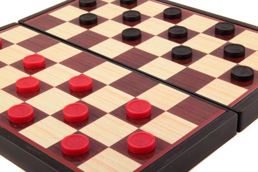 Checkers Board Game background