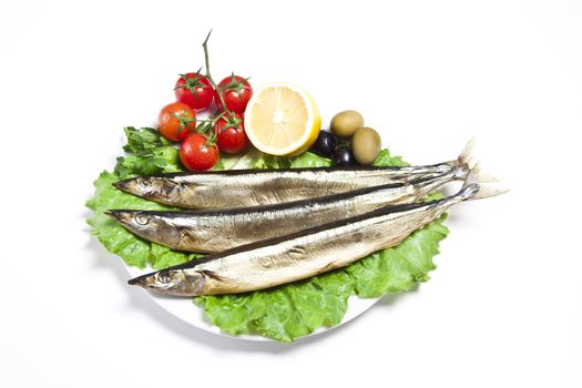 Smoked sprat-appetizing snack