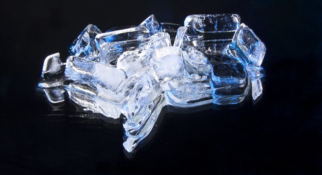blocks of ice