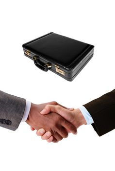 Business man handshake