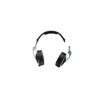 broken headphone isolated