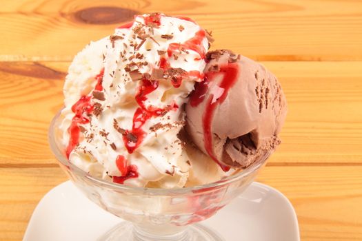ice creame close up