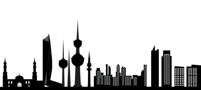 kuwait skyline