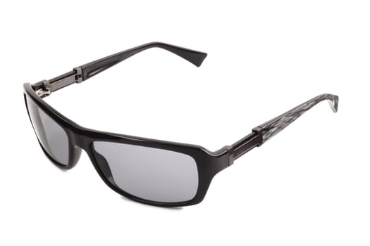 Stylish sunglasses isolated on white