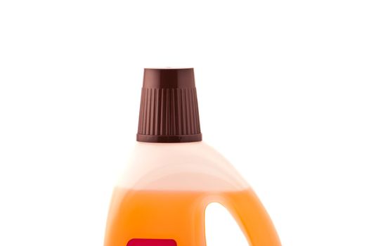 Dish washing liquid soap isolated with clipping path