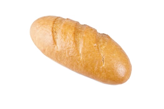 bread on a white background