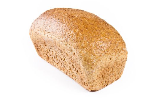 Bread isolated on white background