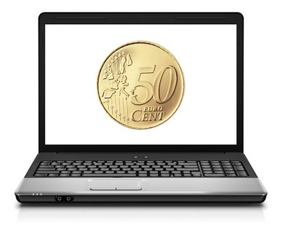 50 cent in laptop