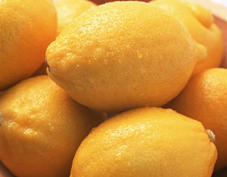 nice yellow lemon can be used as background