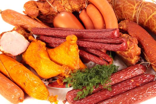 All sorts of meat