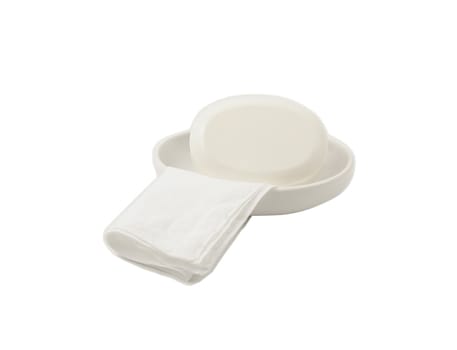 white soap on white background accessory, background