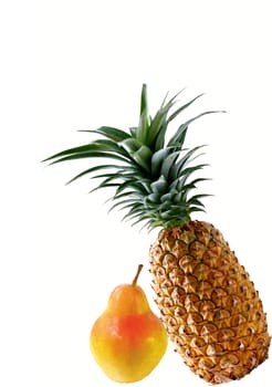 Pineapple isolated