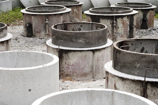Concrete tubes