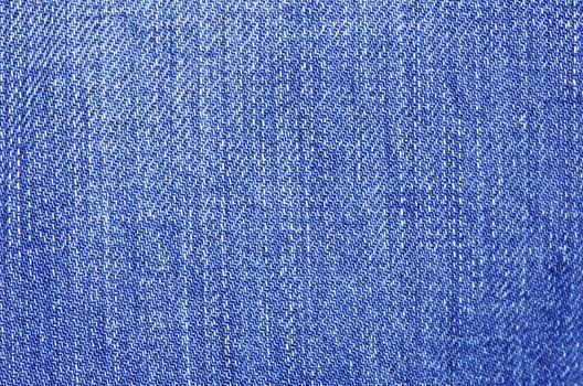Textured striped blue jeans denim linen fabric background