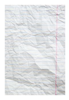 piece of white paper, great for textures and backgrounds.