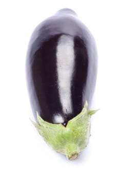 aubergine isolated on white background