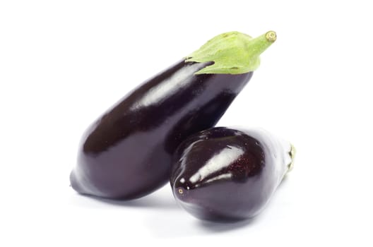 aubergine isolated on white background