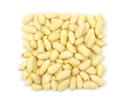  peanuts isolated on white background