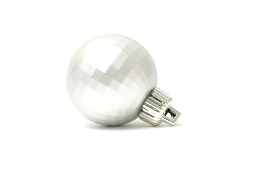 christmas ball isolated on a white background