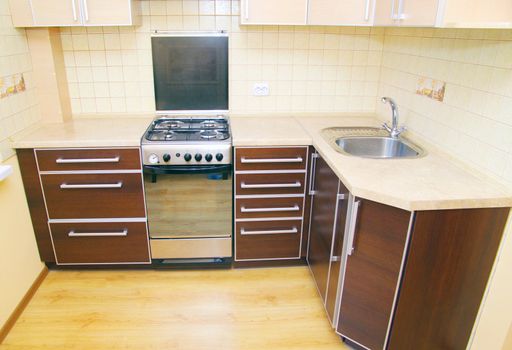 interior of a modern kitchen 