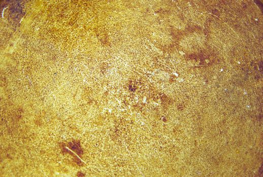 A colored texture of rusted plate of metal