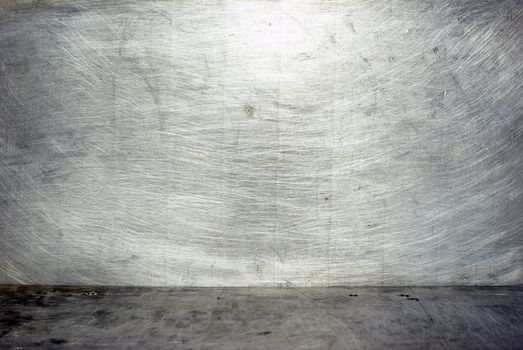 old grunge metal plate steel background