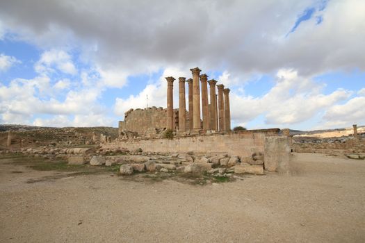 Temple of Artemis,Jarash Jordan