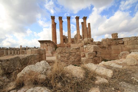 Temple of Artemis,Jarash Jordan