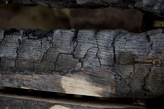 
High resolution burnt wood texture. (Oak) 
