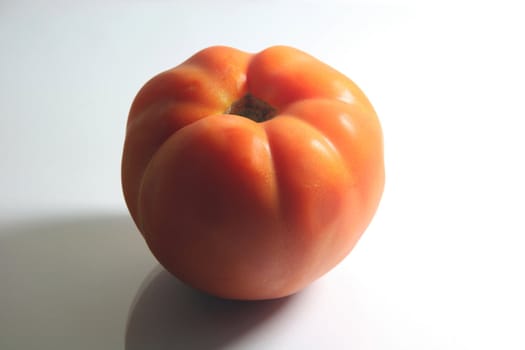 tomatoe closeup with hard shadows