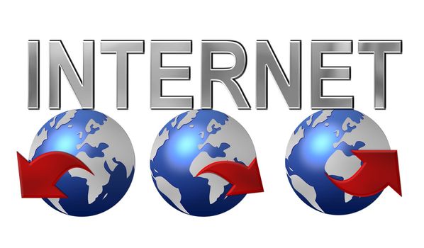 internet is used all over the planet