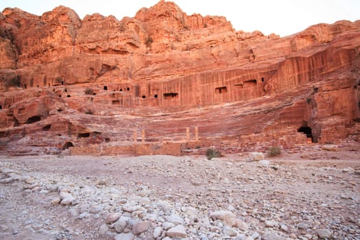 The Theatre, in Petra, Jordan