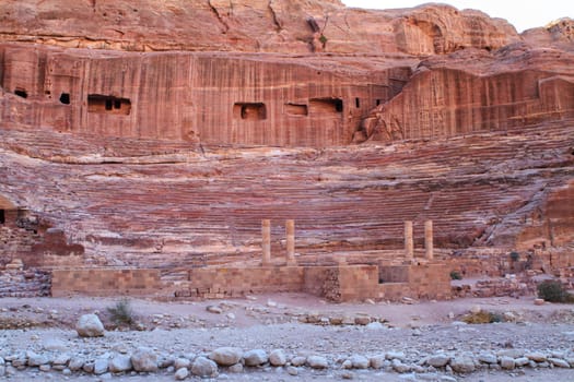 The Theatre, in Petra, Jordan