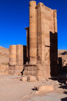 Temenos Gate in Petra, Jordan