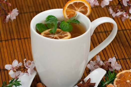 Healthy herbal tea 