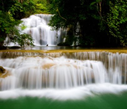 Waterfall in west of Thailand