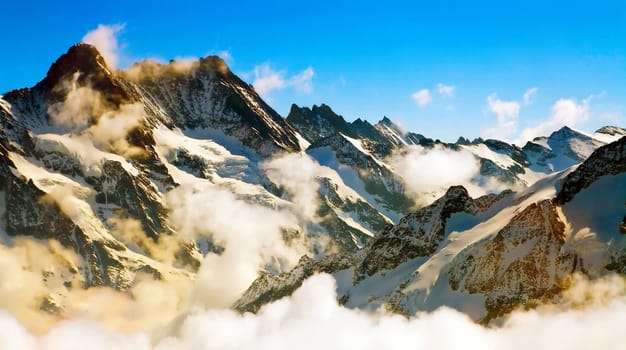 Mist at Jungfrau, Switzerland