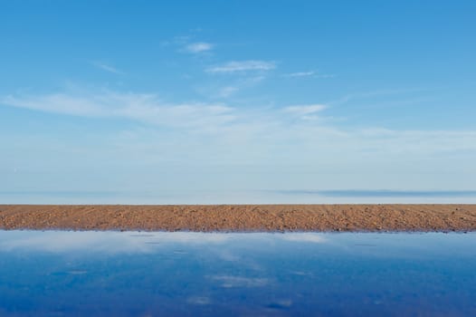 Panoramic views of the coast and the sea