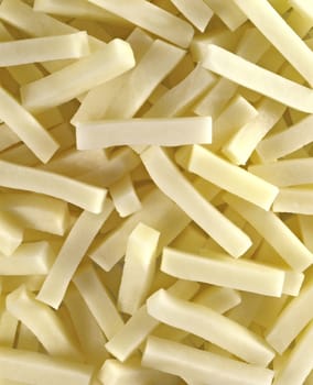 raw fry potato