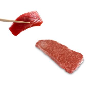 Meat on Chinese sticks