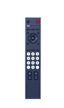TV remote control isolated on white
