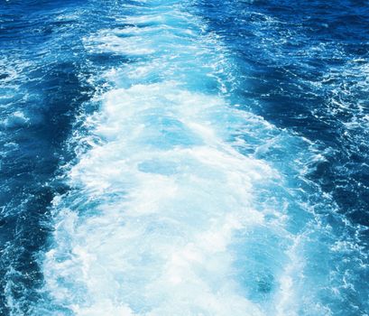 sea water surface close up abstract blue