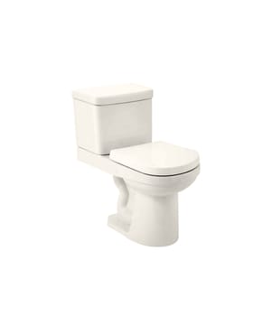 toilet bowl, photo on the white background