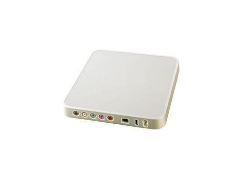 Digital tv tuner isolate don white background