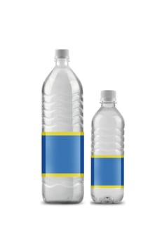 two  bottle for water