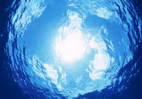 underwater