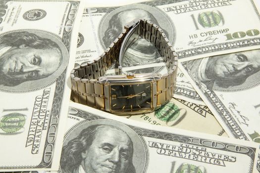 Time - money. Business concept. nice background