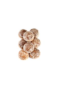 Russian mint gingerbreads. Isolated over white background