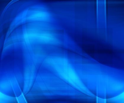 Modern blue abstract composition: Nice background for your projects