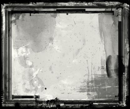 Highly detailed grunge frame  with space for your text or image. Great grunge layer for your projects.